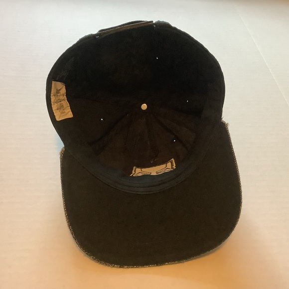 Black Panther Hat Snapback Cap Black Distressed Supper Hero. Wakanda Logo - Picture 7 of 16